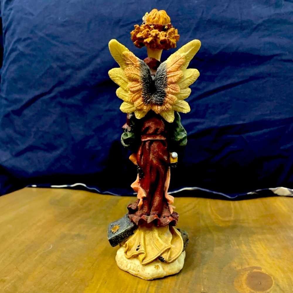 Boyds Folkstone Birthday Angel Beatrice 2825 Figurine 1994 - Picture 2 of 3